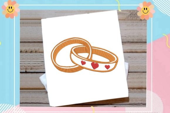Crossed Wedding Rings Embroidery – A Designer’s Review