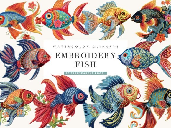 Embroidery Fish Clipart Bundle: A Designer's Honest Review