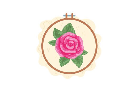 Embroidery Hoop with Rose: A Designer’s Review