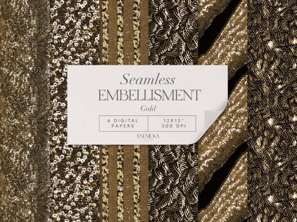Gold Embroidery Sequin Fabric Paper: A Designer’s Review