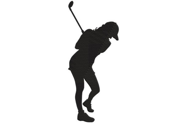 Golf GirlEleva Embroidery Digitizing Review
