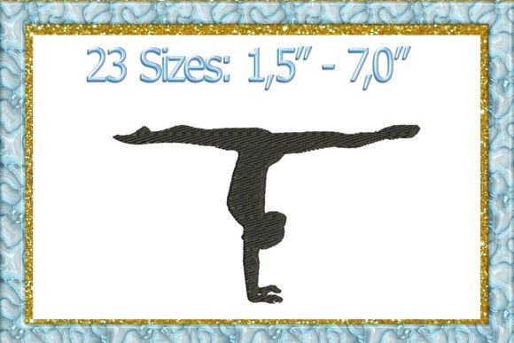 Gymnast Embroidery Design: A Designer's Real-Project Review