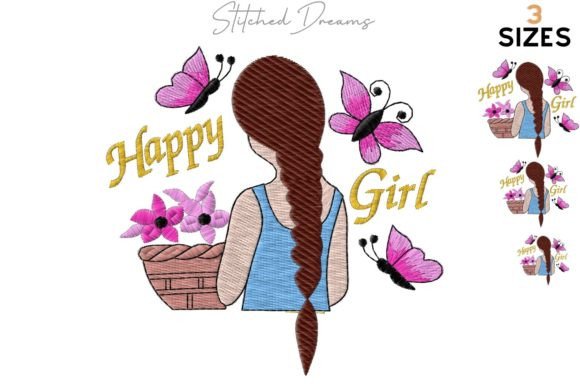 Happy Girl Embroidery Design: A Gift Maker’s Review