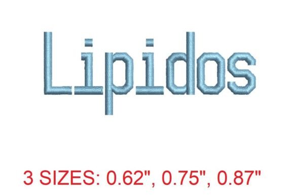 Lipidos Embroidery Font Review: Craft Fair Ready