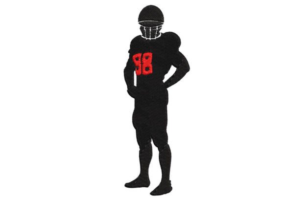 Rugby Player Embroidery Digitizing Review for Sellers